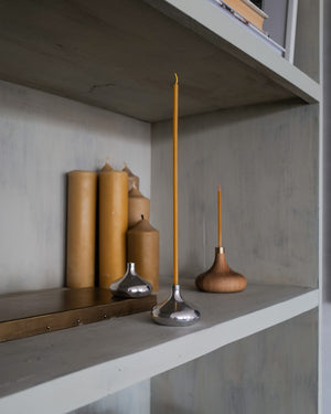 ALUMINIUM CANDLE HOLDER