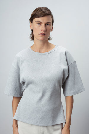 KIMONO T-SHIRT IN GREY