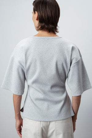 KIMONO T-SHIRT IN GREY