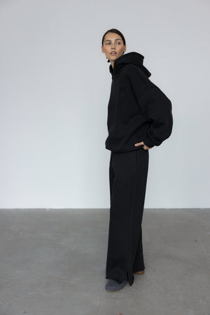 FLOW LOUNGE TROUSERS IN BLACK