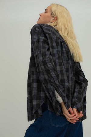 BOYFRIEND CHECK SHIRT