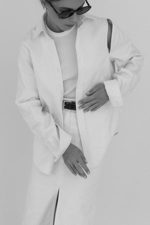 SHIRT WITH SLITS